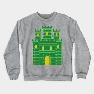 Green heraldic castle Crewneck Sweatshirt